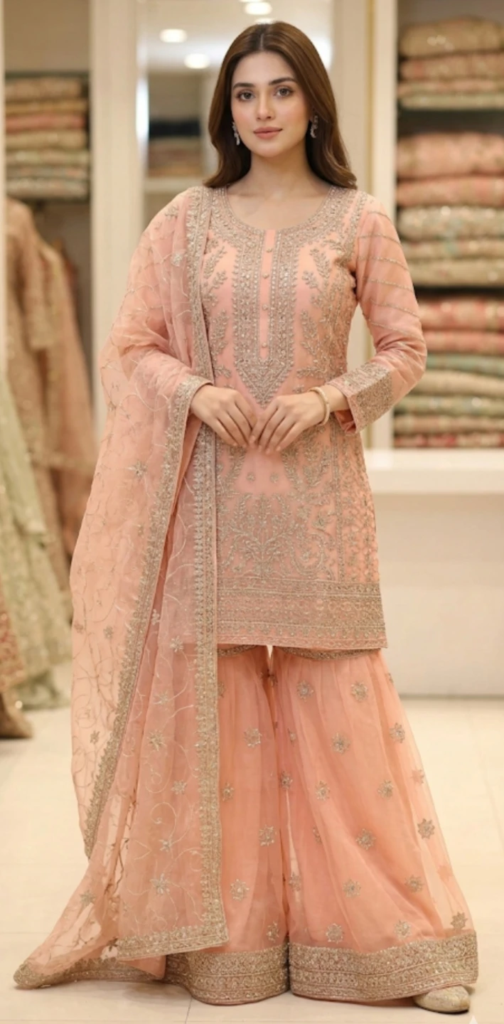 3 pcs gharara set