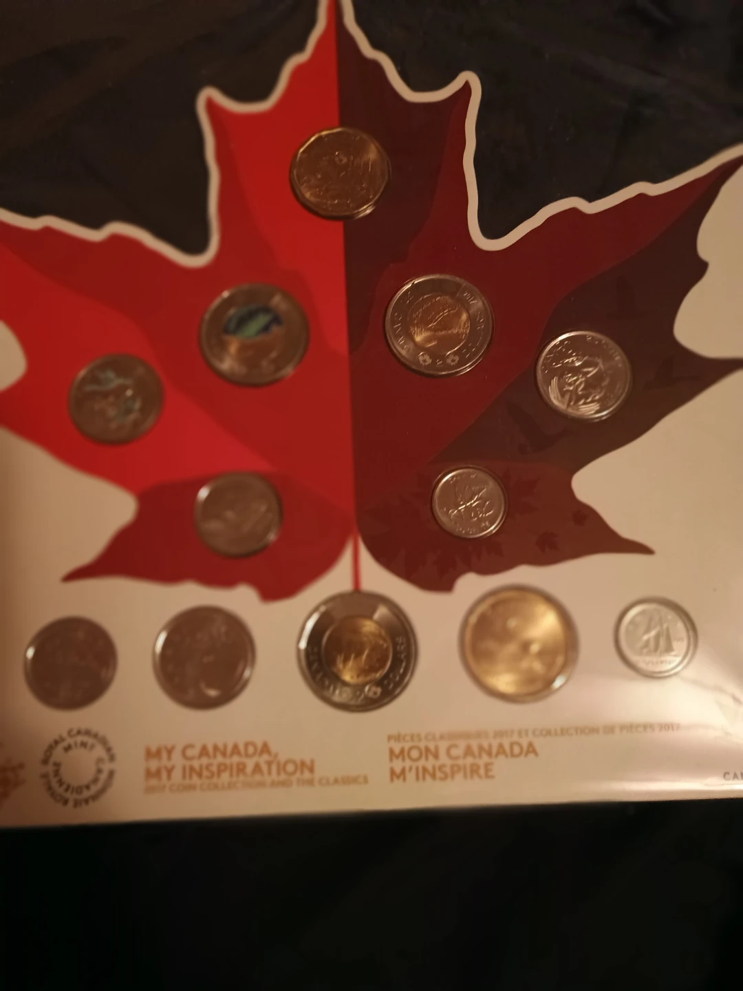 Royal Canadian Mint 2017 My Canada  Inspiration Coin Collection