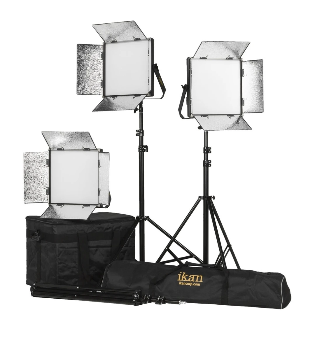 Ikan Professional Lighting Kit includes free Light luggage