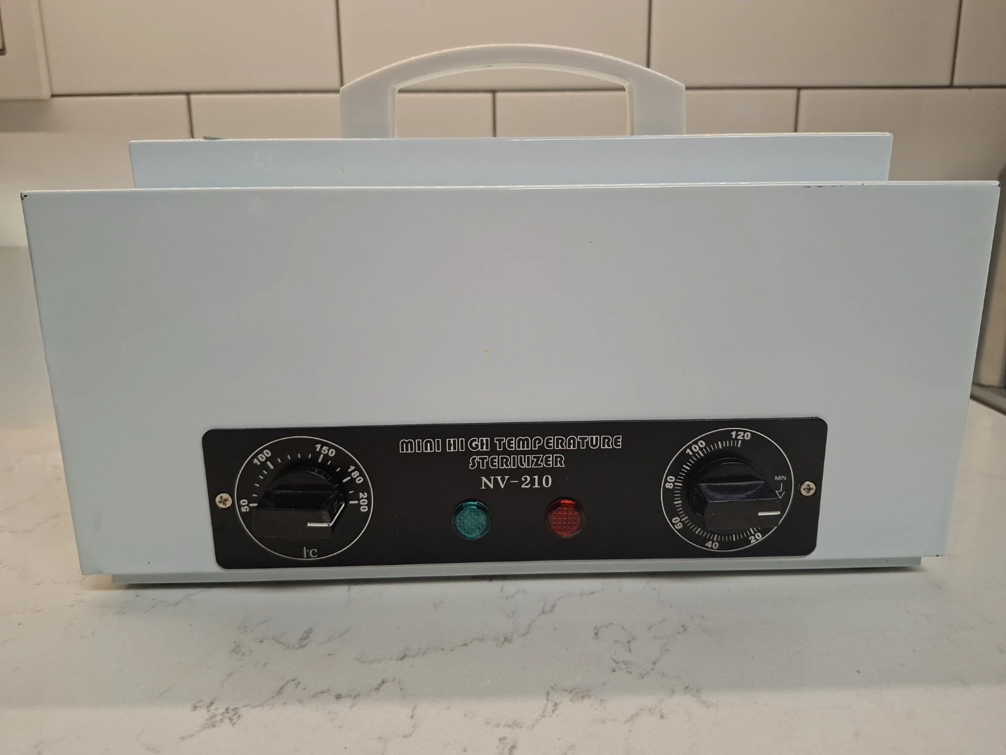 Mini Dry Heat Sterilizer High-Temp Stainless Steel - photo 2