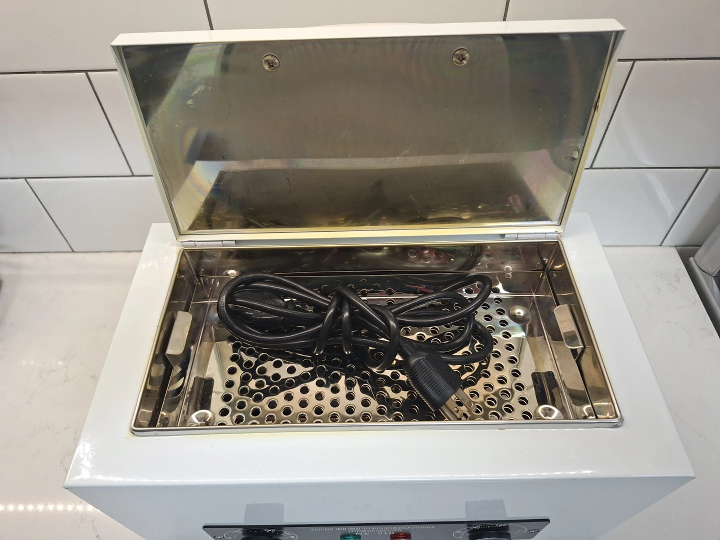 Mini Dry Heat Sterilizer High-Temp Stainless Steel - photo 3