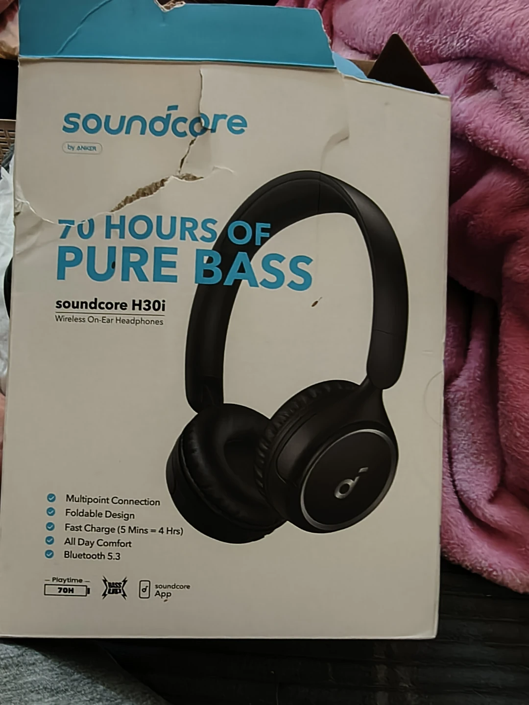 Soundcore H30i Wireless On-Ear Headphones - photo 2