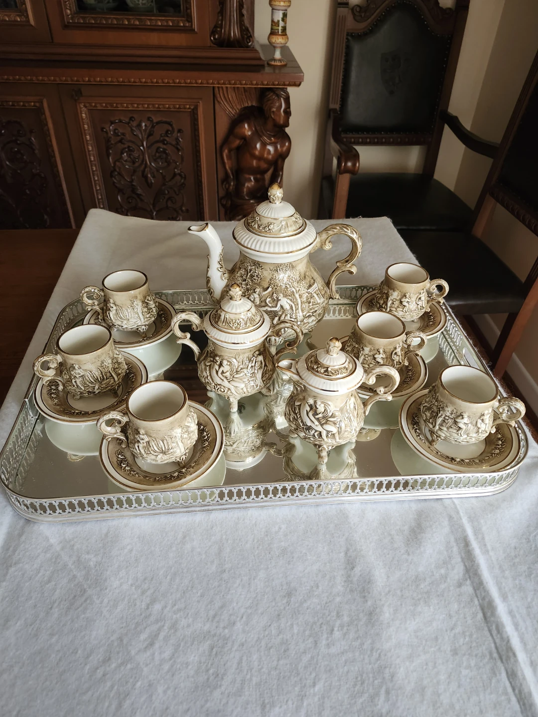 Capodimonte Coffee Set