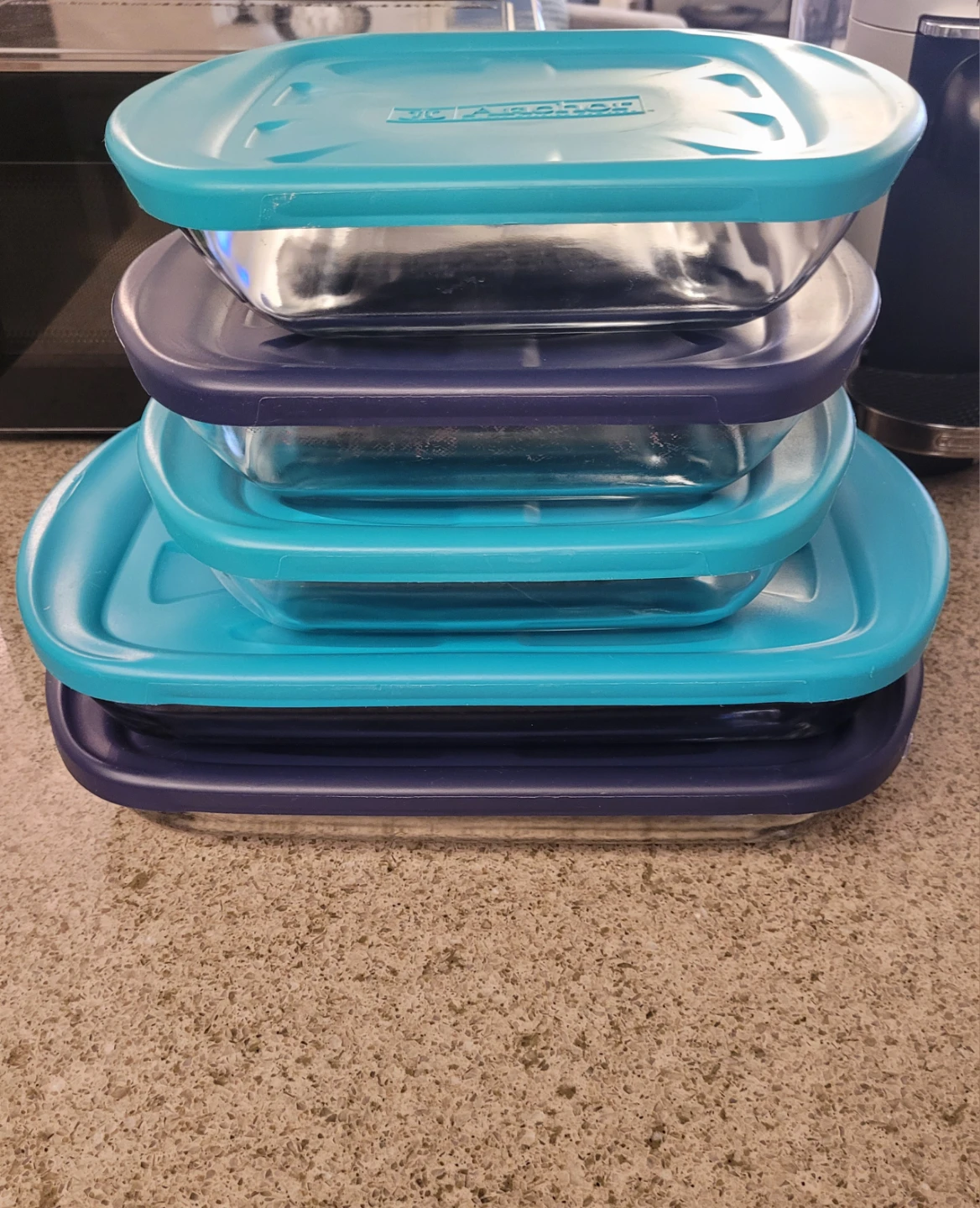 Anchor Hocking Glass Baking Dishes with Lids (Set of 5)