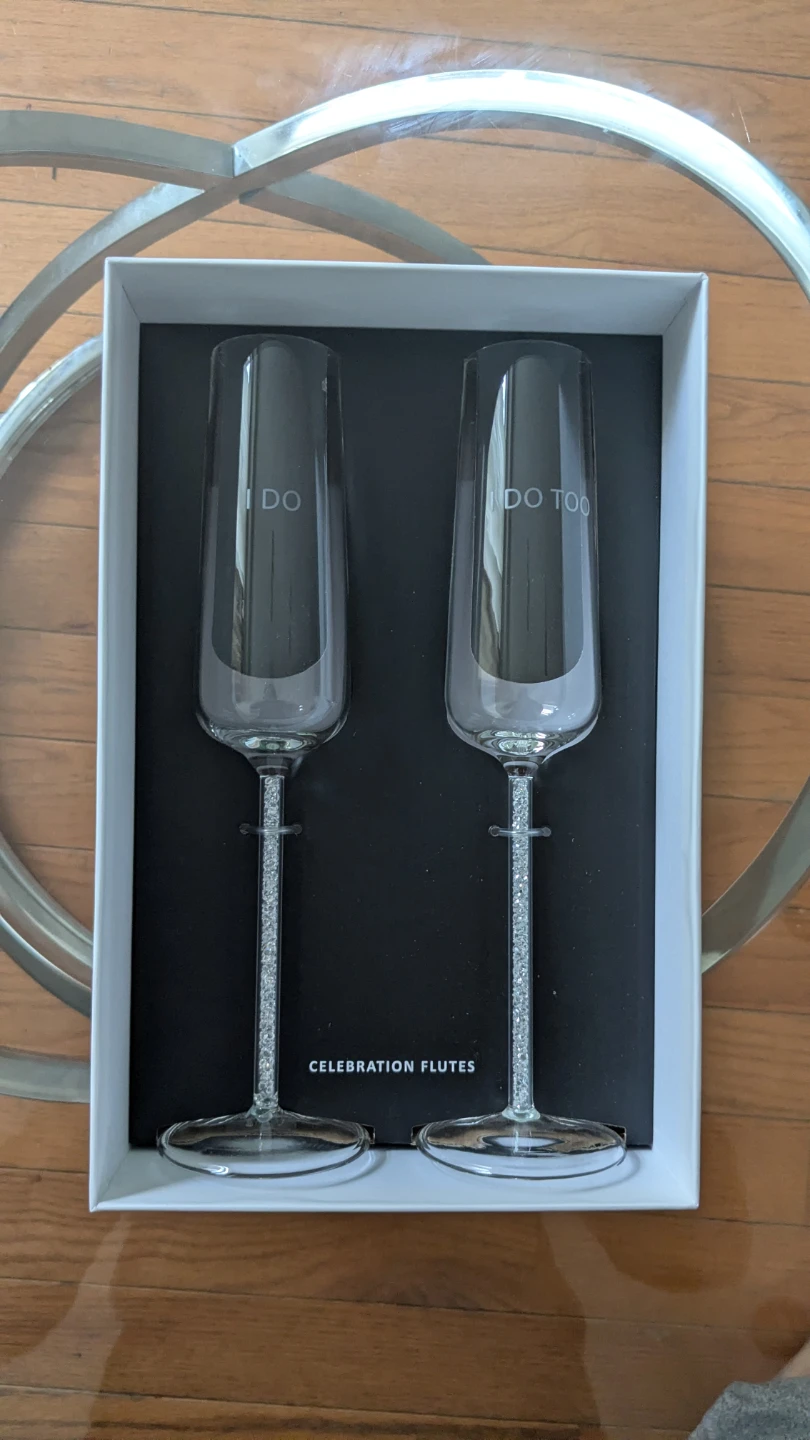 Celebration Flutes "I Do, I Do Too" Set