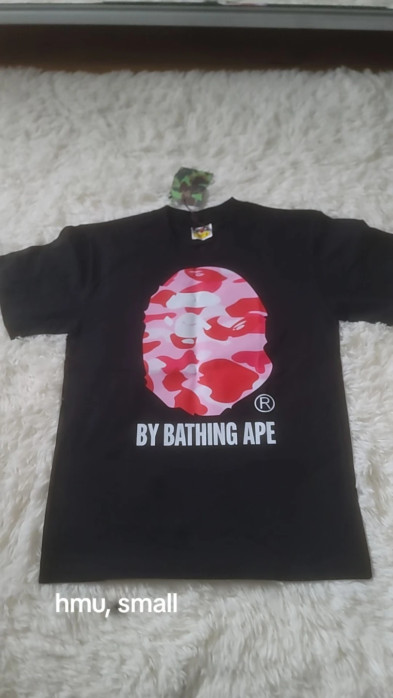 A Bathing Ape Black Camo Ape Head T-Shirt - photo 2