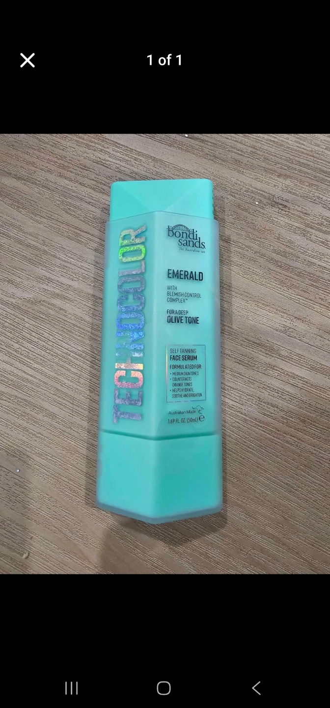 Bondi Sands Technicolor Emerald Self Tanning Face Serum (50ml)