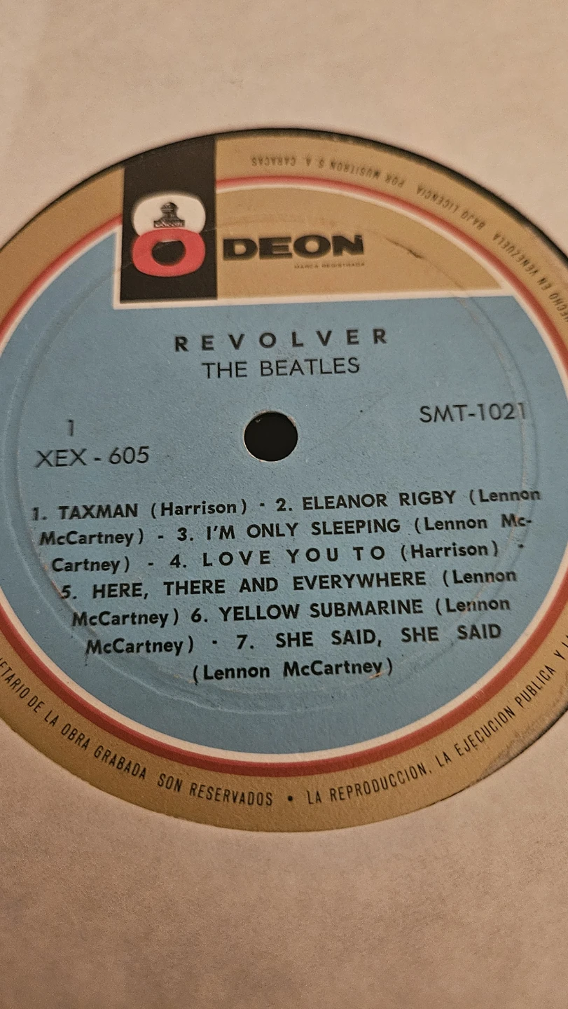 The Beatles Revolver Vinyl Record
