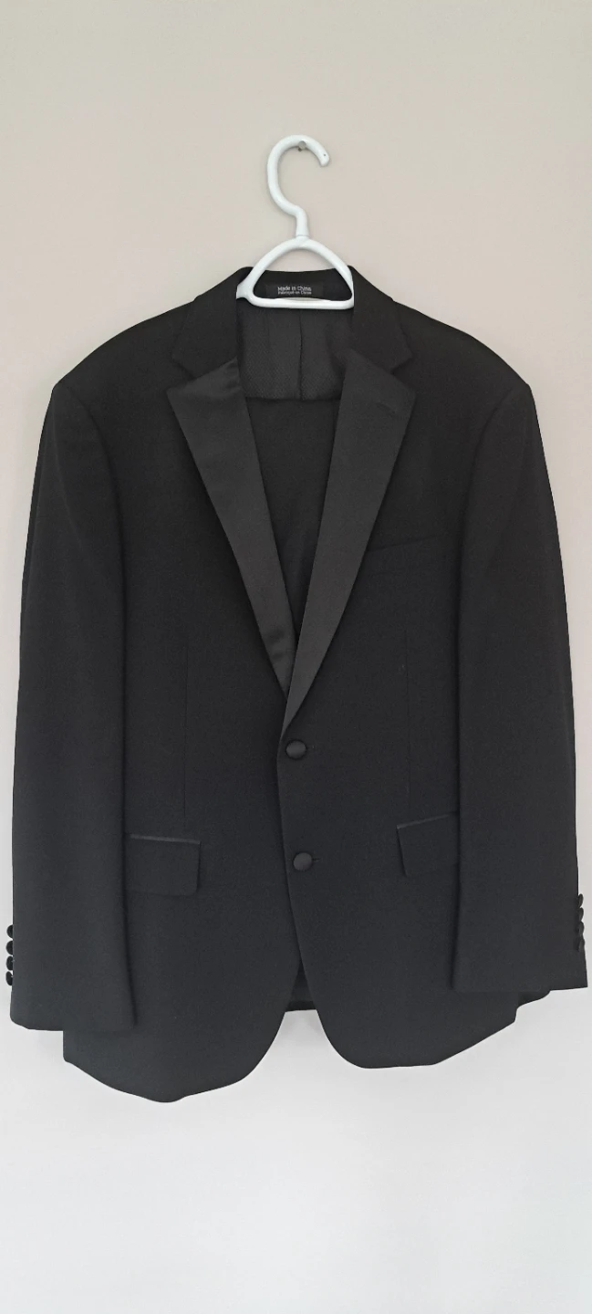 Moores Modern Fit Suit Pants - Black