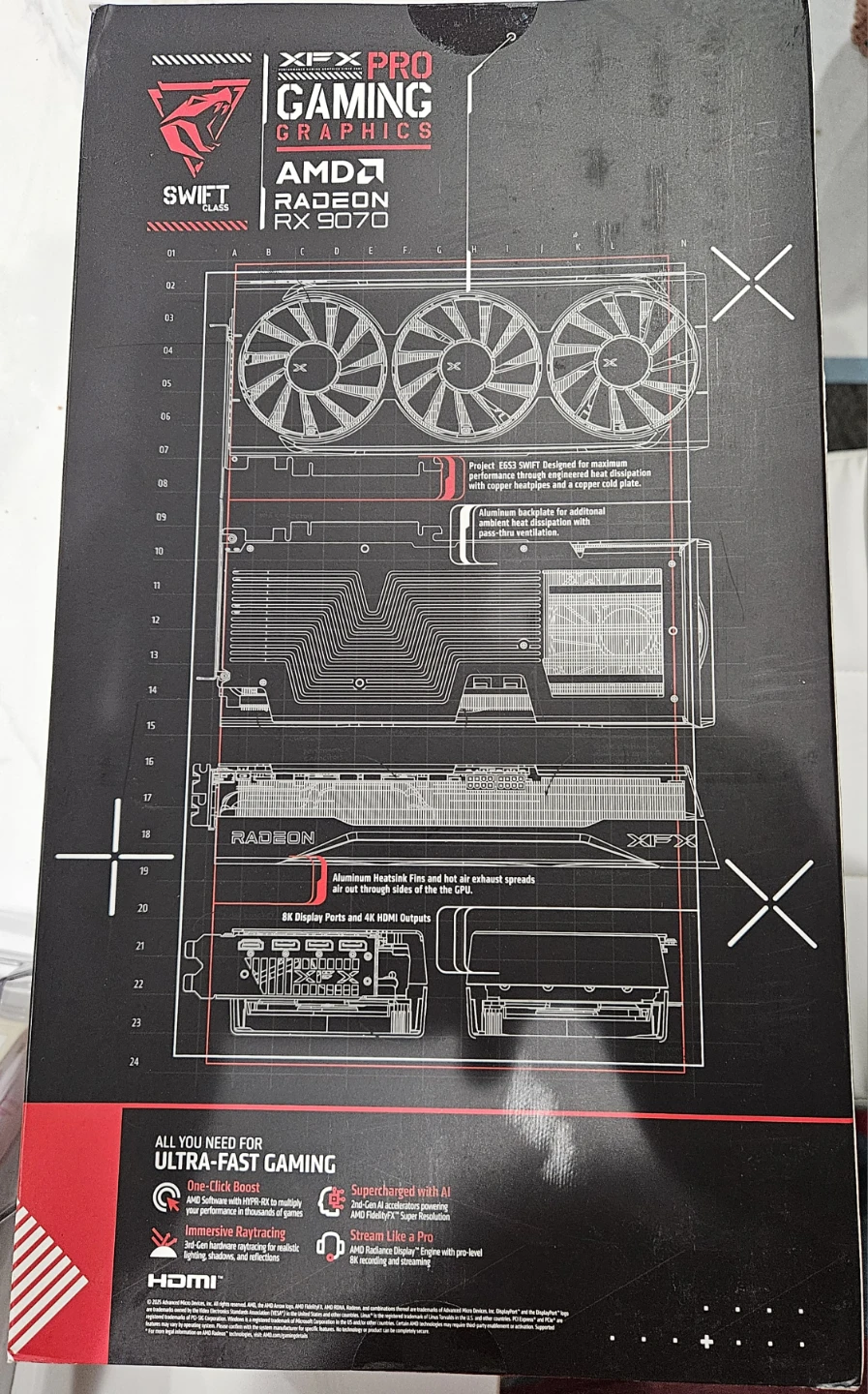 XFX Speedster SWFT309 AMD Radeon RX 6700 XT CORE Gaming - photo 2