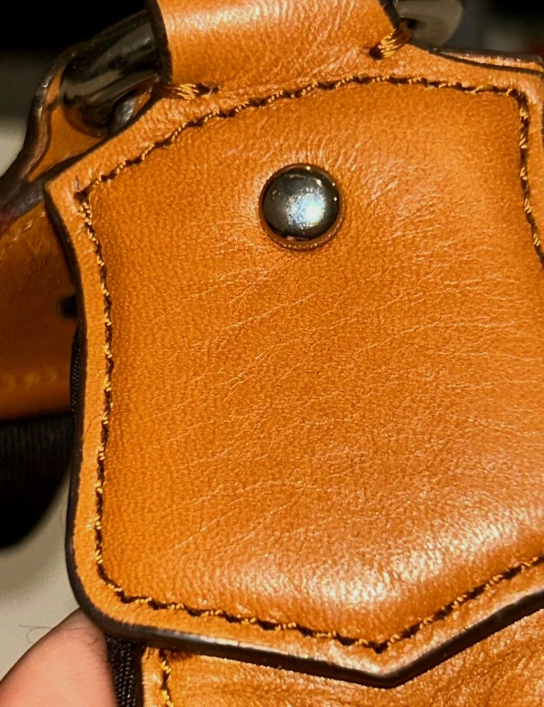 Lauren by Ralph Lauren Black Nylon & Leather Crossbody Bag - photo 5