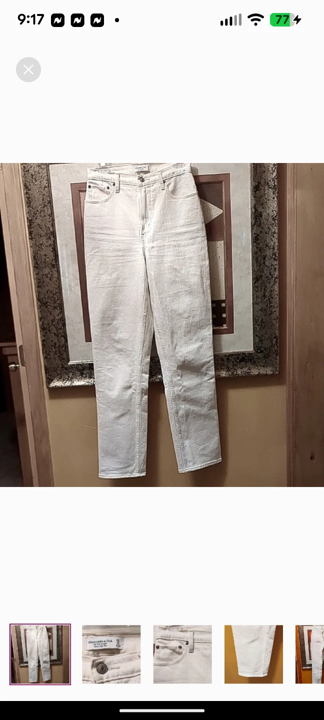 Abercrombie & Fitch High Rise Jeans