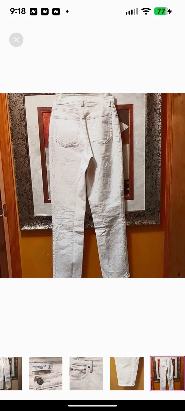 Abercrombie & Fitch High Rise Jeans - photo 5