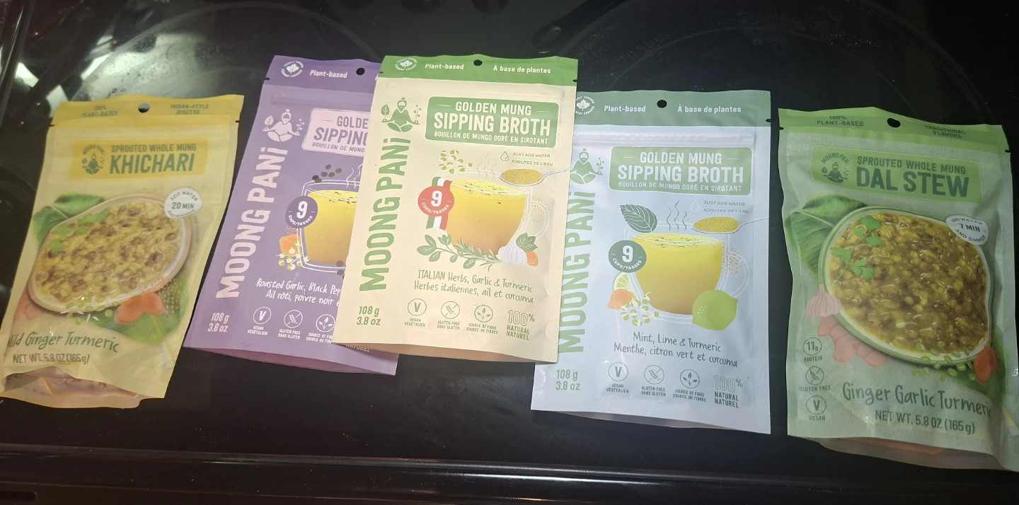 Moong Pani Sipping Broth & Stew Pouches (Variety Pack x5) - photo 3