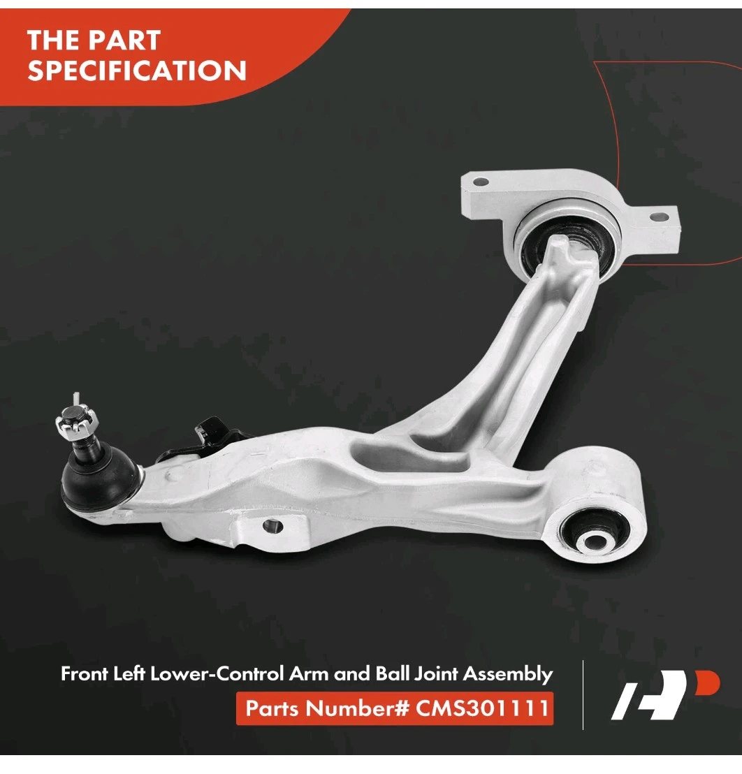 Front Left Lower Control Arm & Ball Joint Assembly CMS301111 - photo 5