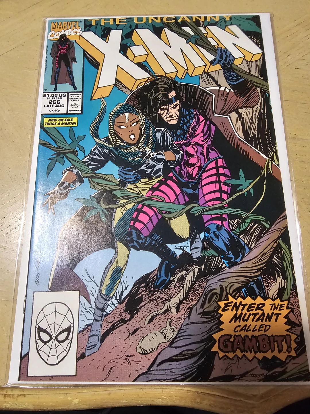 Uncanny X-Men #266 Gambit 1st App