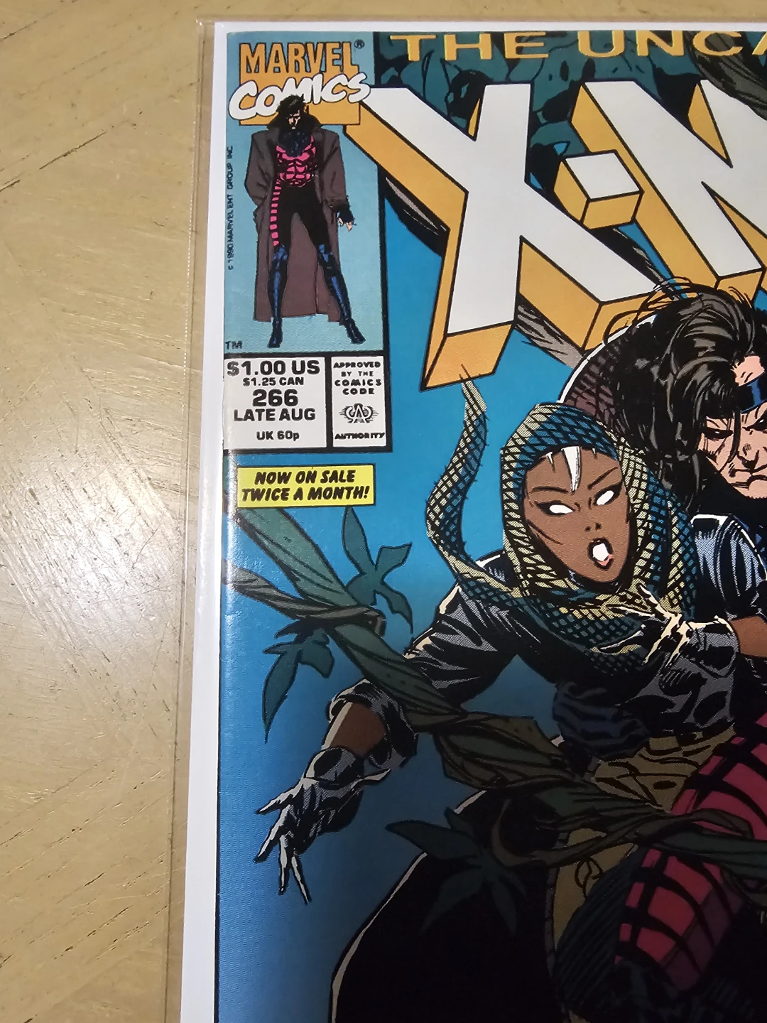 Uncanny X-Men #266 Gambit 1st App - photo 3
