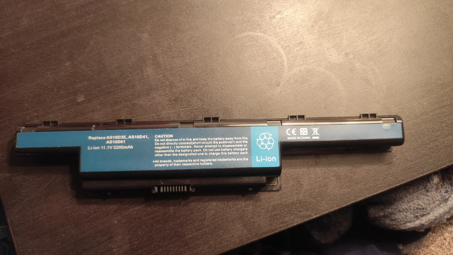 Laptop Battery 11.1V 5200mAh Li-ion