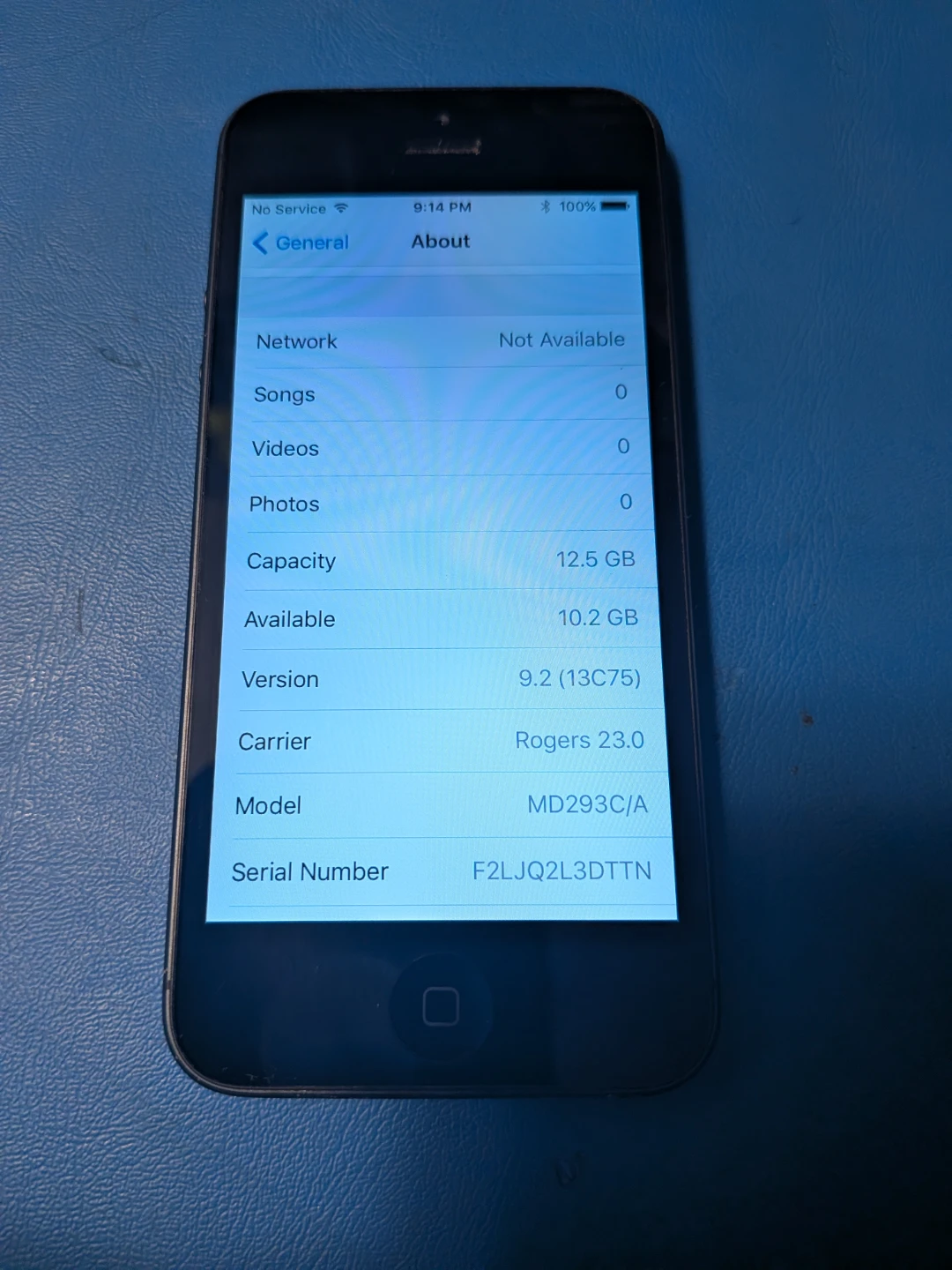 iPhone 5 on iOS 9.2, new battery - photo 2