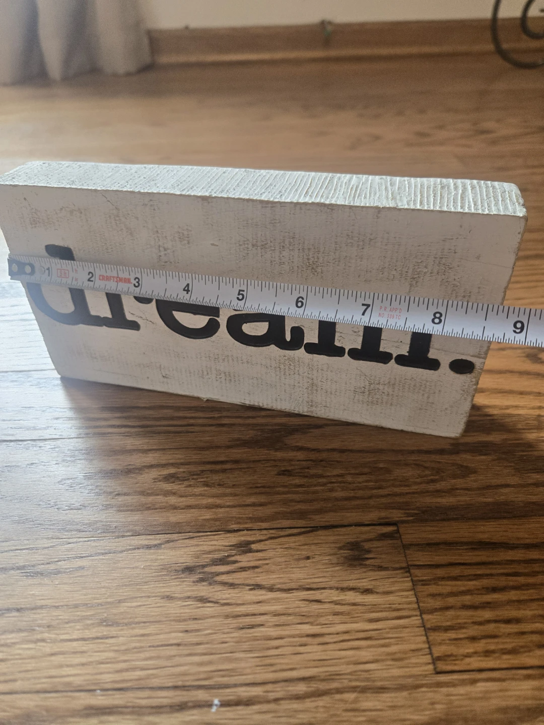 Wooden "dream." Block Sign - photo 4