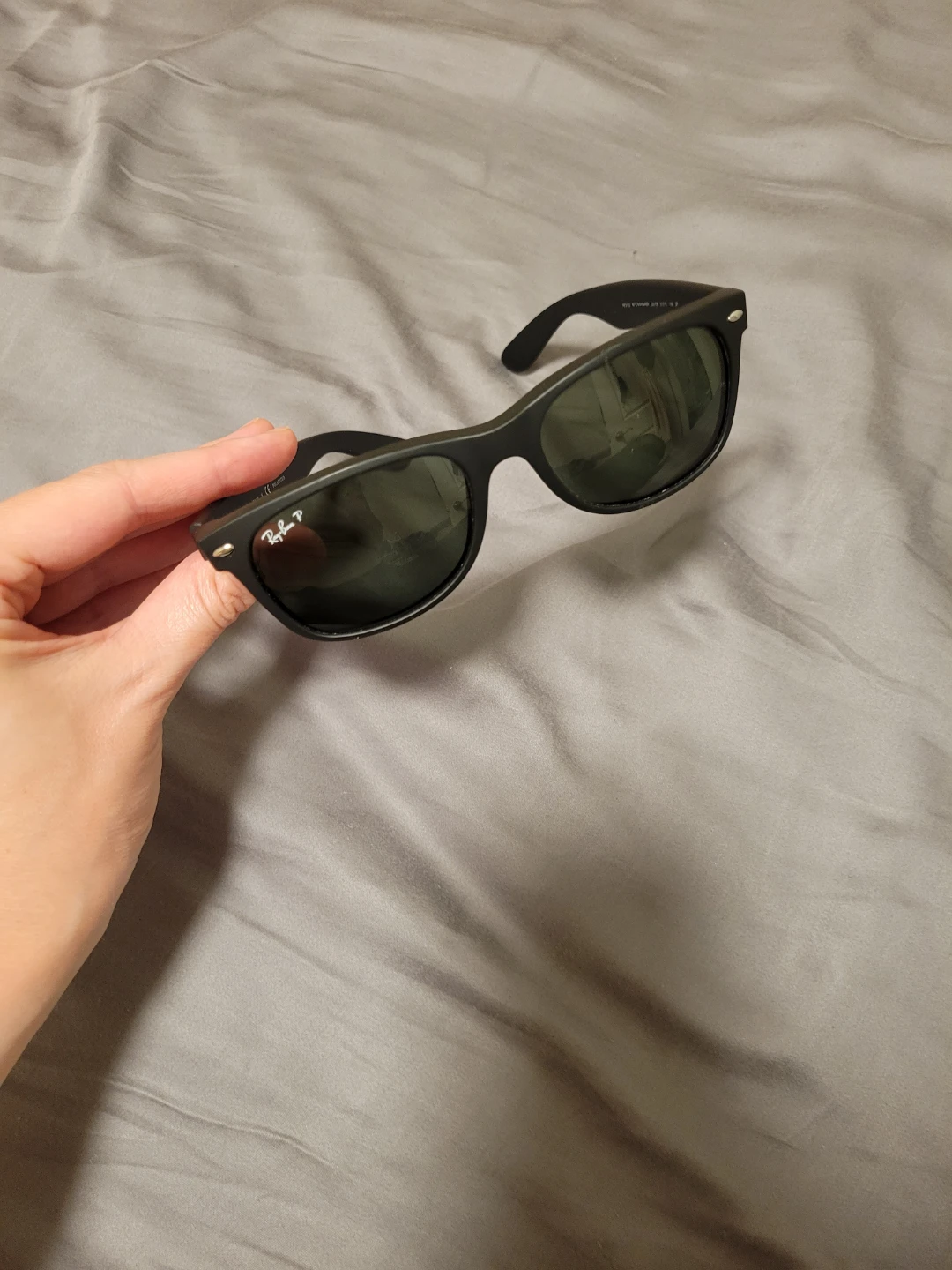 Ray-Ban RB4175 Polarized New Wayfarer Sunglasses - Black 🥕 - photo 2