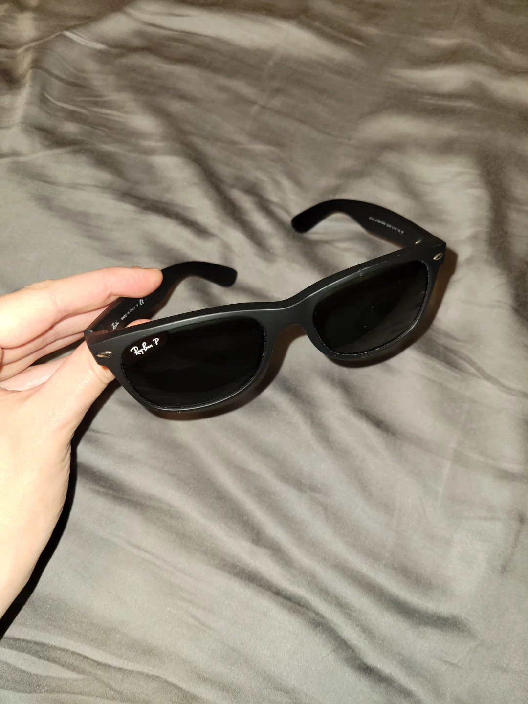 Ray-Ban RB4175 Polarized New Wayfarer Sunglasses - Black 🥕 - photo 4