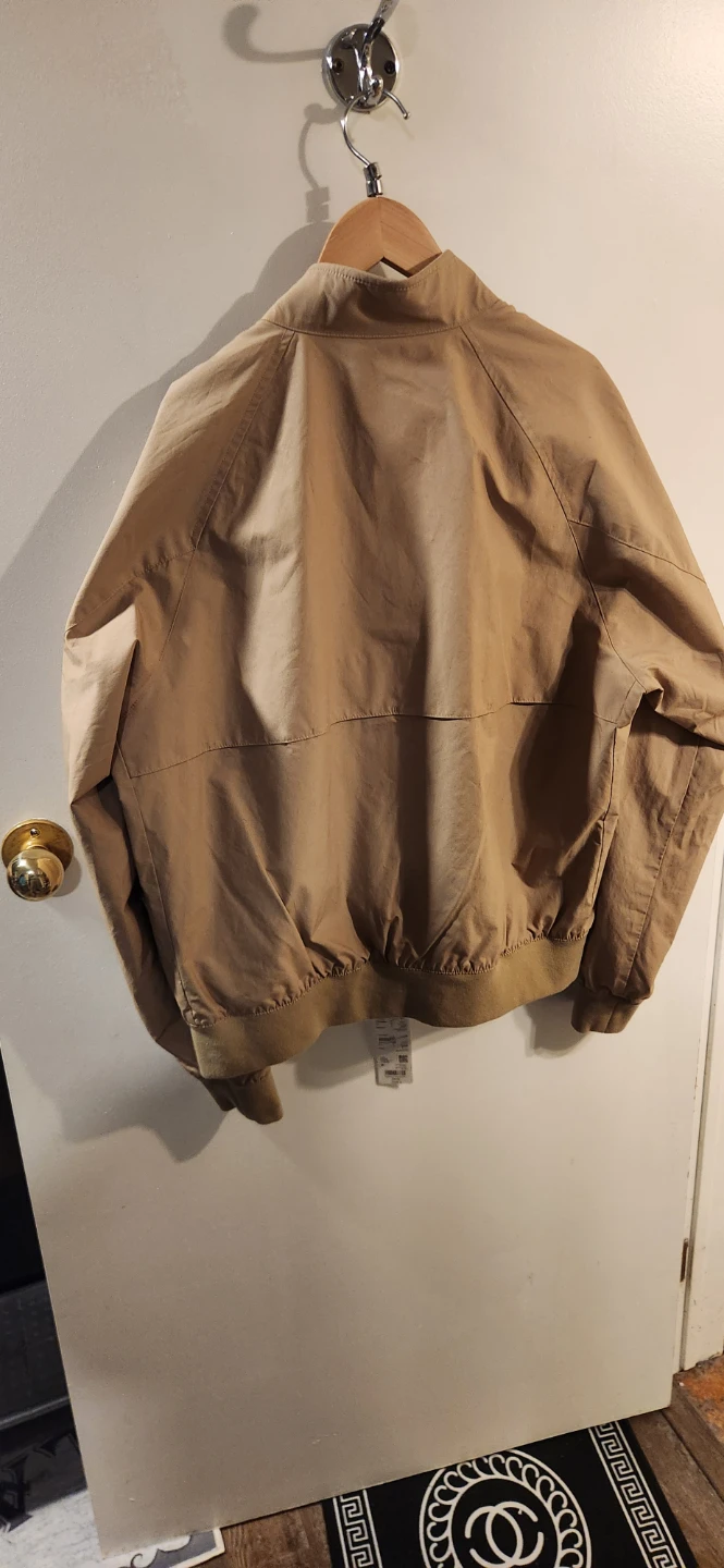 UNIQLO Harrington Jacket Beige Size M - photo 4