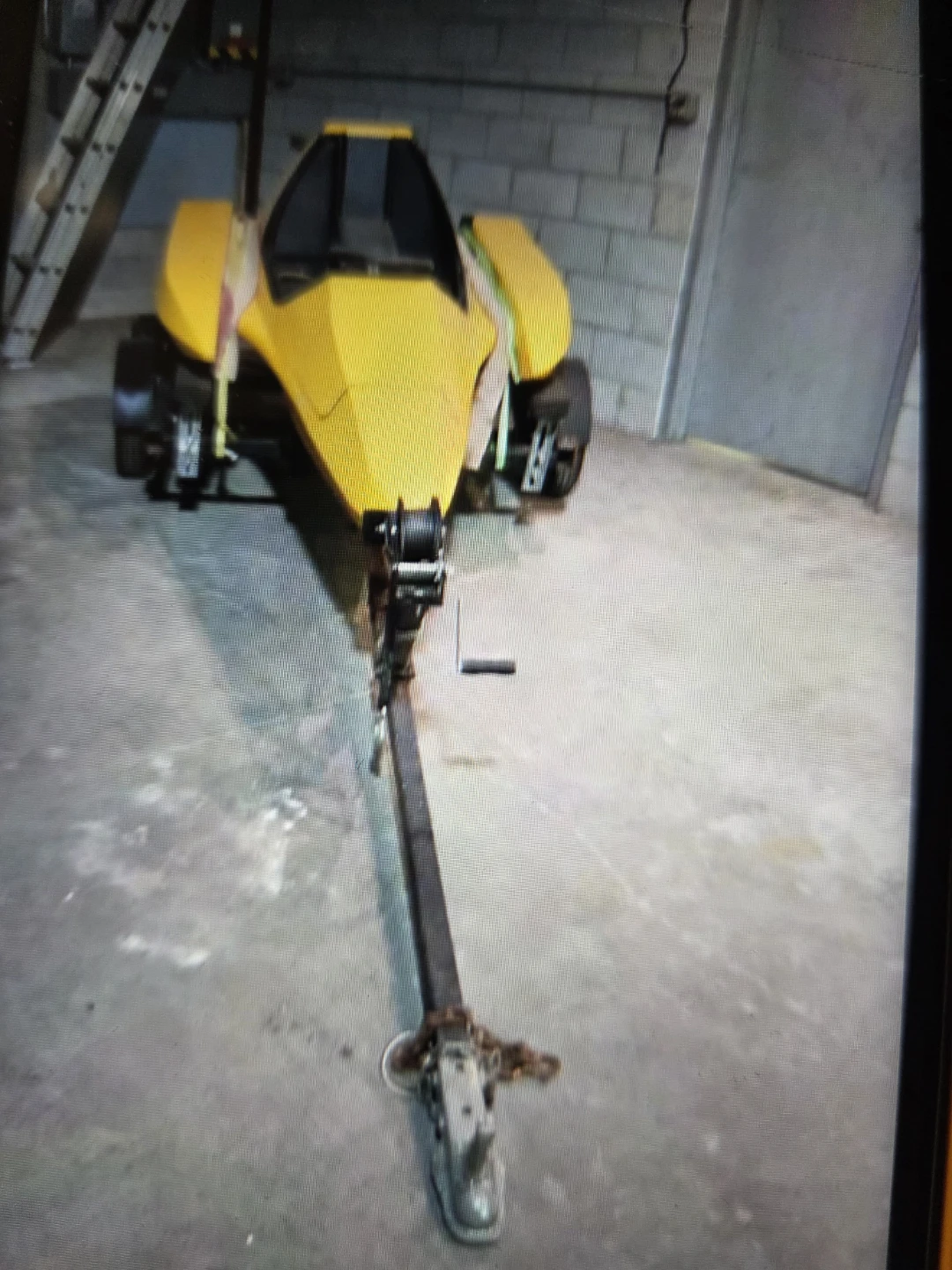 Yellow hydrorunner with  trailer - photo 3