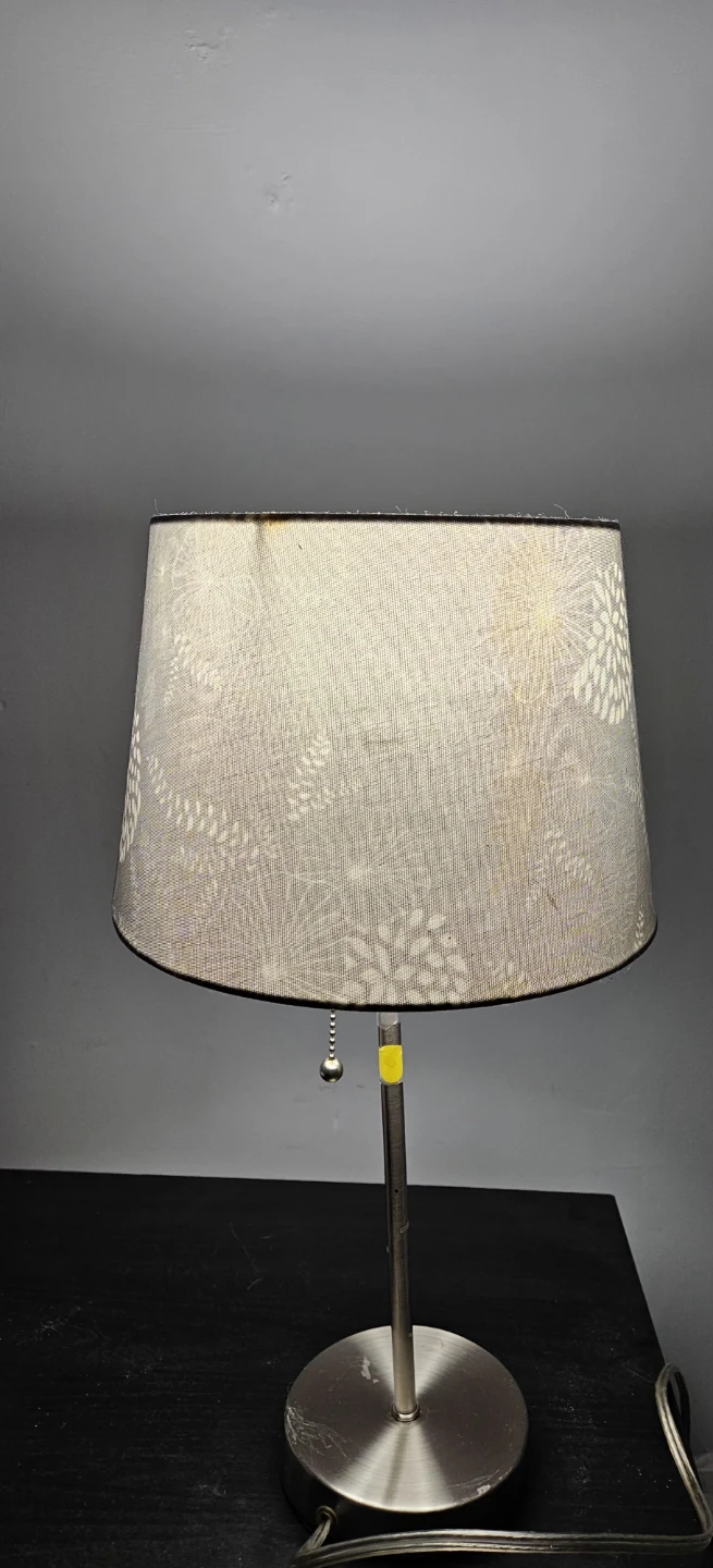 Table Lamp with Decorative Shade