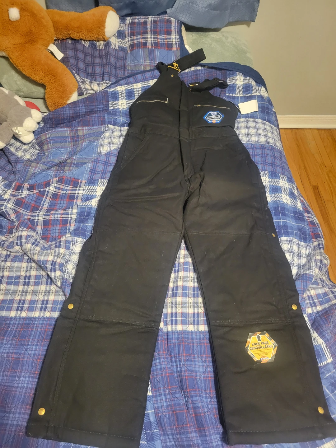 Dickies Black Water-Resistant Insulated Bib Overalls - M/M - photo 5