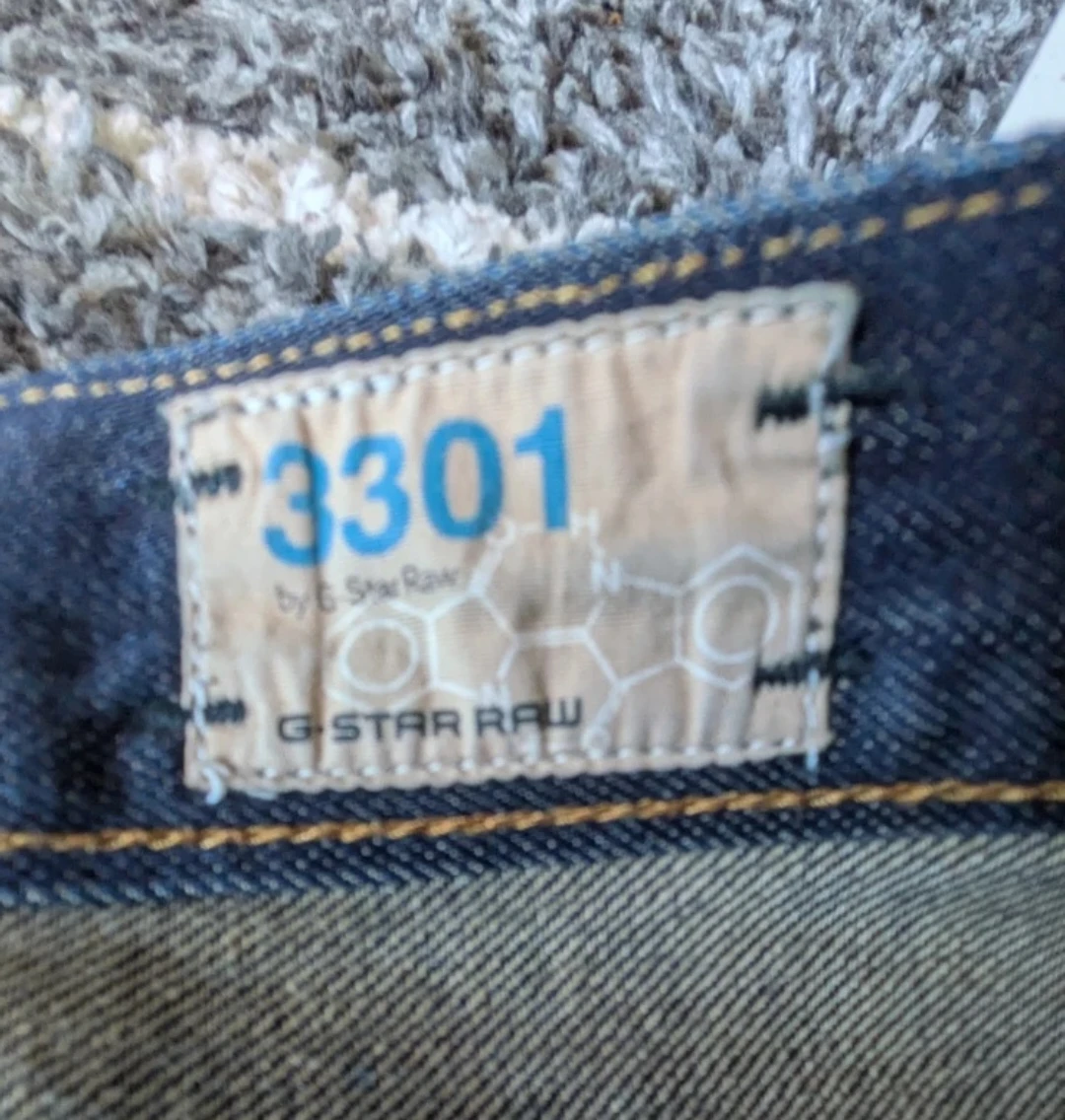 G-Star RAW 3301 Jeans - Men's Size W29 L32 - photo 3