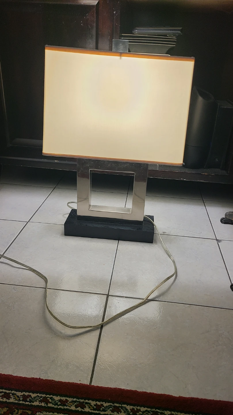 Modern Rectangular Table Lamp - photo 3