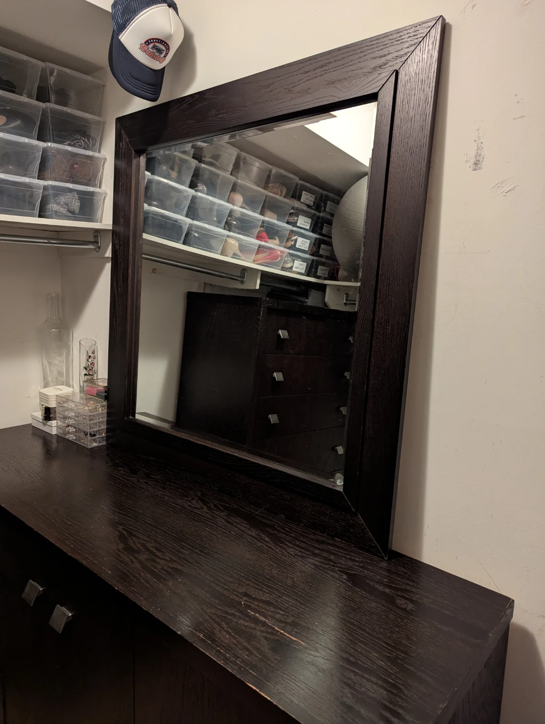 Dark Wood Dresser Set - photo 3