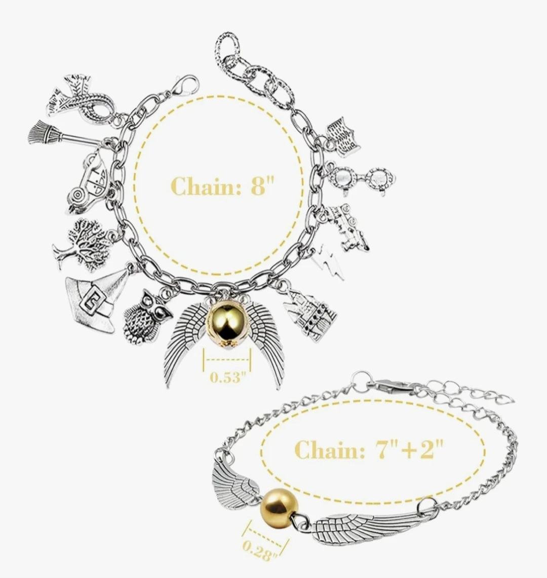 Wizardry Harry Potter Themed 4 PC. Jewelry Set...New - photo 3