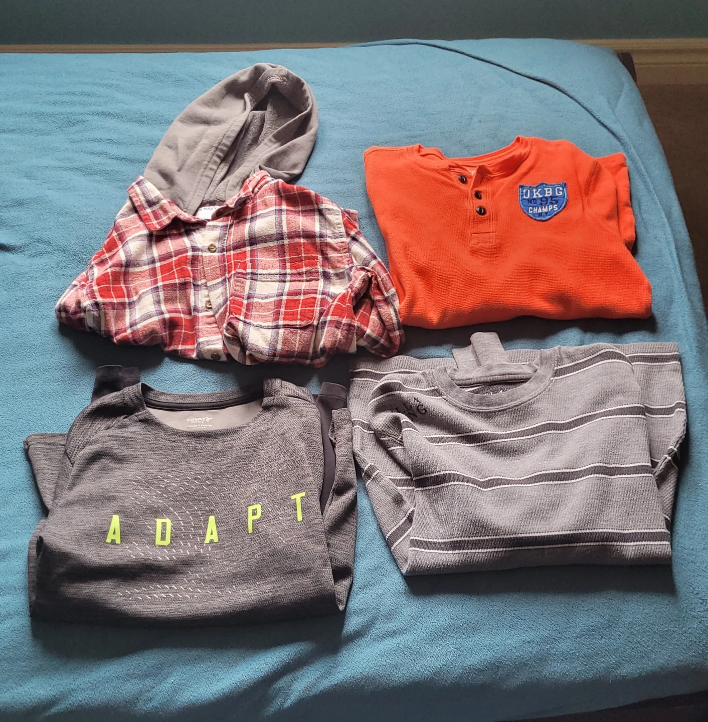 Kids' 4-Pack Long Sleeve Shirts