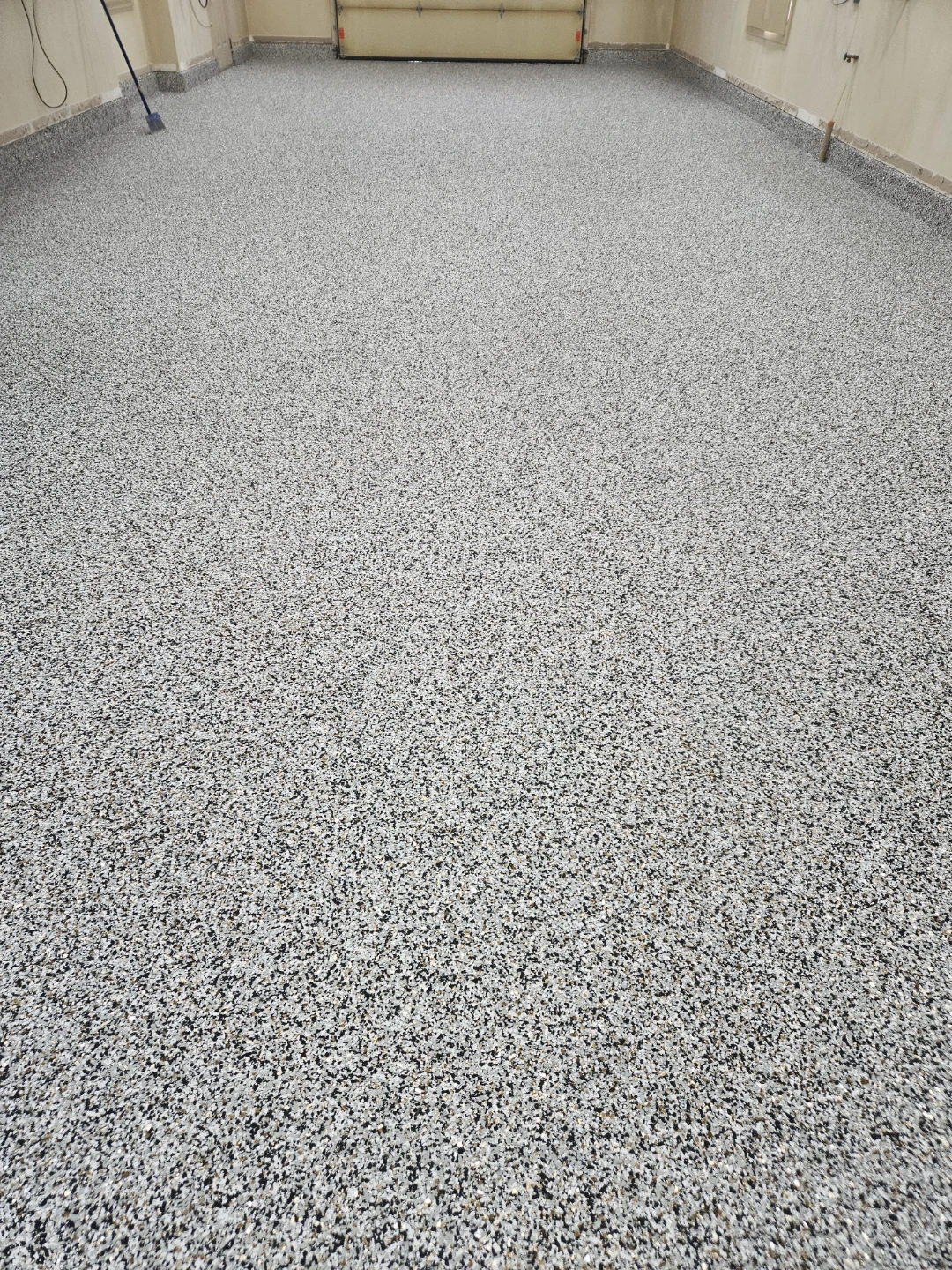 Flake Epoxy Flooring System for Garage or Basement - photo 4