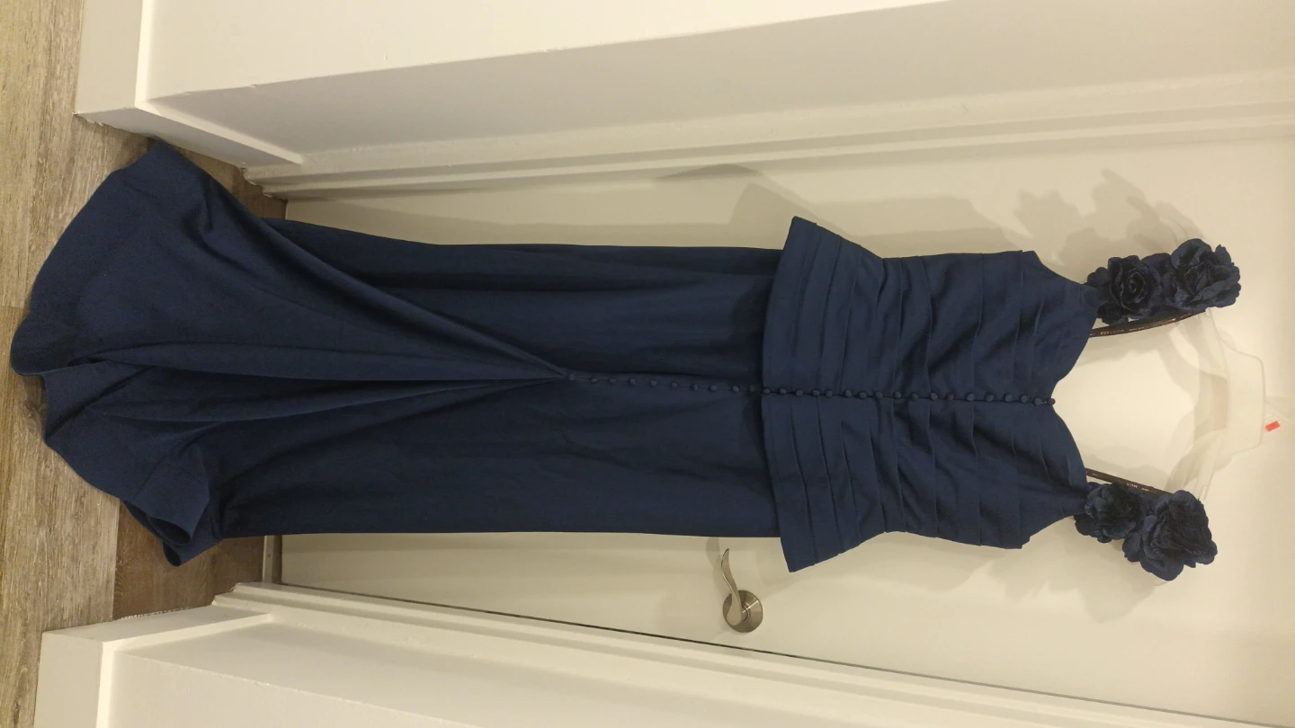 Montage by Mon Cheri Navy Blue Gown - photo 4