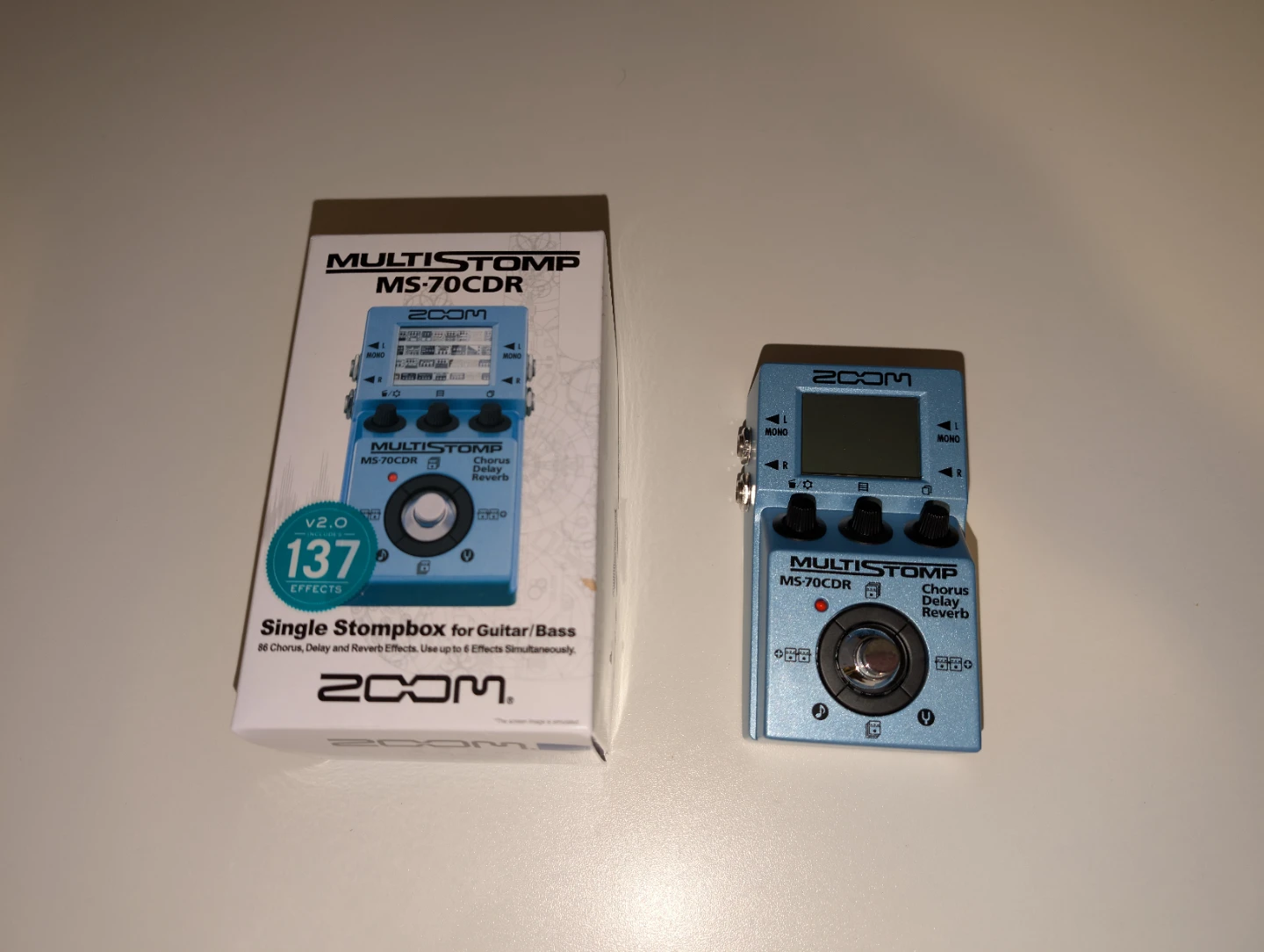 Zoom MS-70CDR Multistomp Effects Pedal