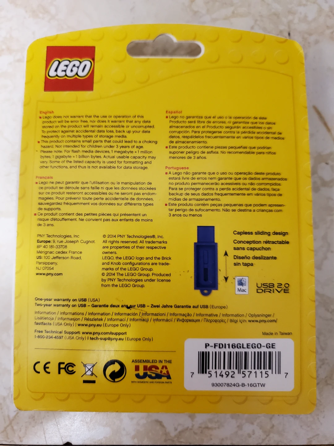 LEGO Brick USB Flash Drive 16GB - photo 2