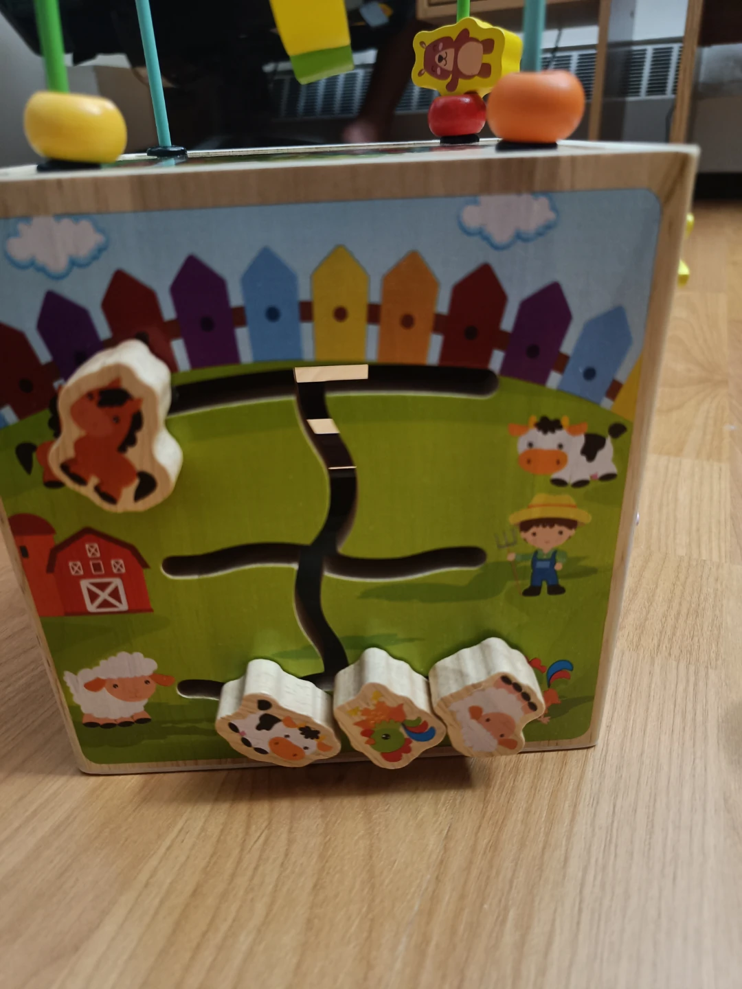 Wooden Activity Cube Toy - photo 3