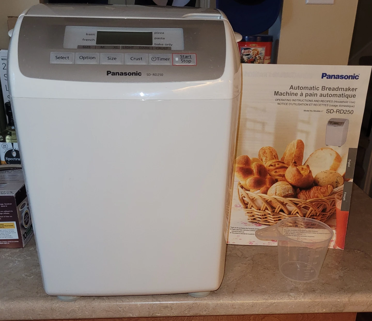 Panasonic SD-RD250 Automatic Breadmaker