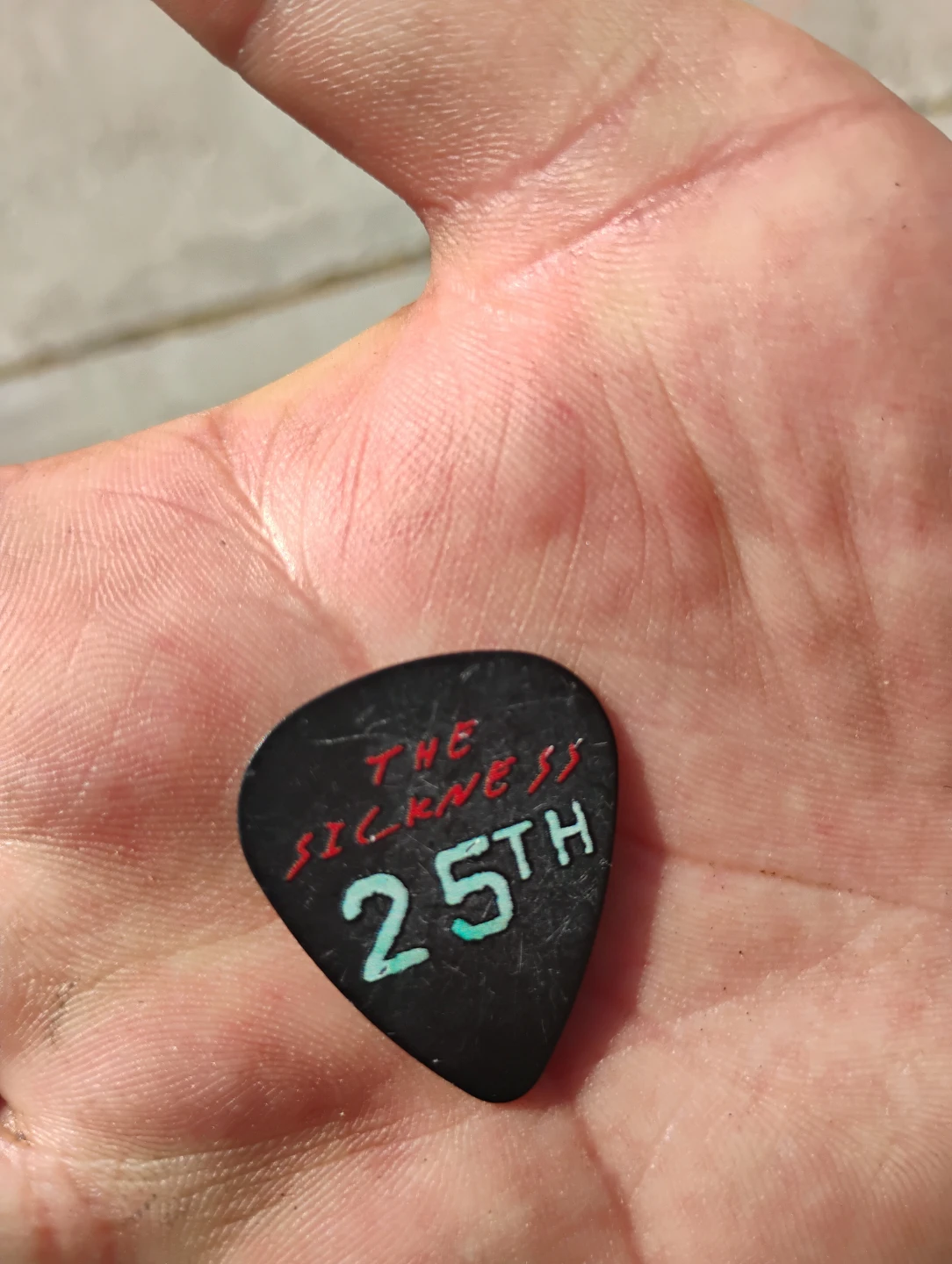 Disturbed Guitar Pick - photo 2