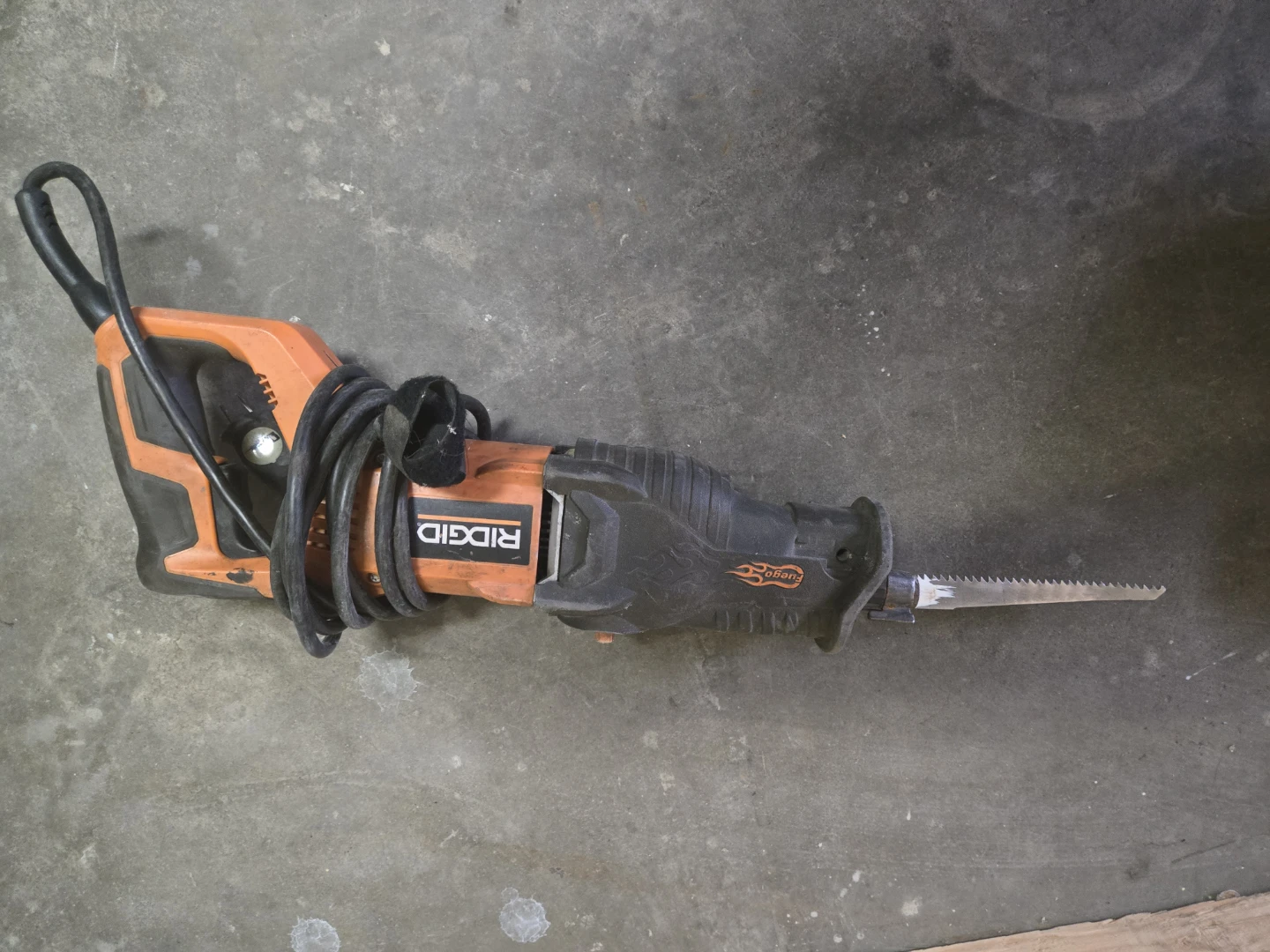 RIDGID Reciprocating Saw