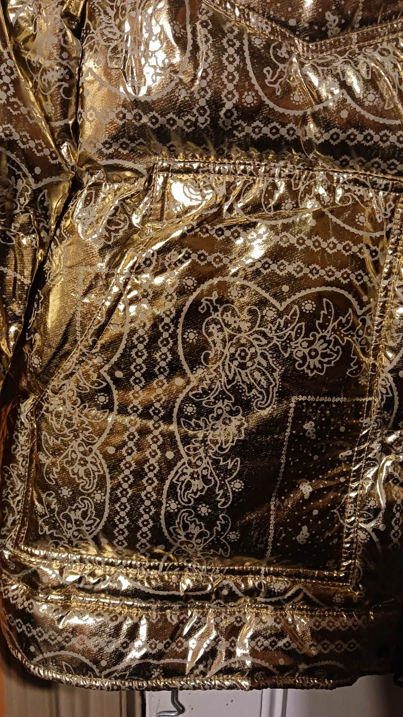 Levi Strauss & Co. Gold Paisley Puffer Jacket - photo 3