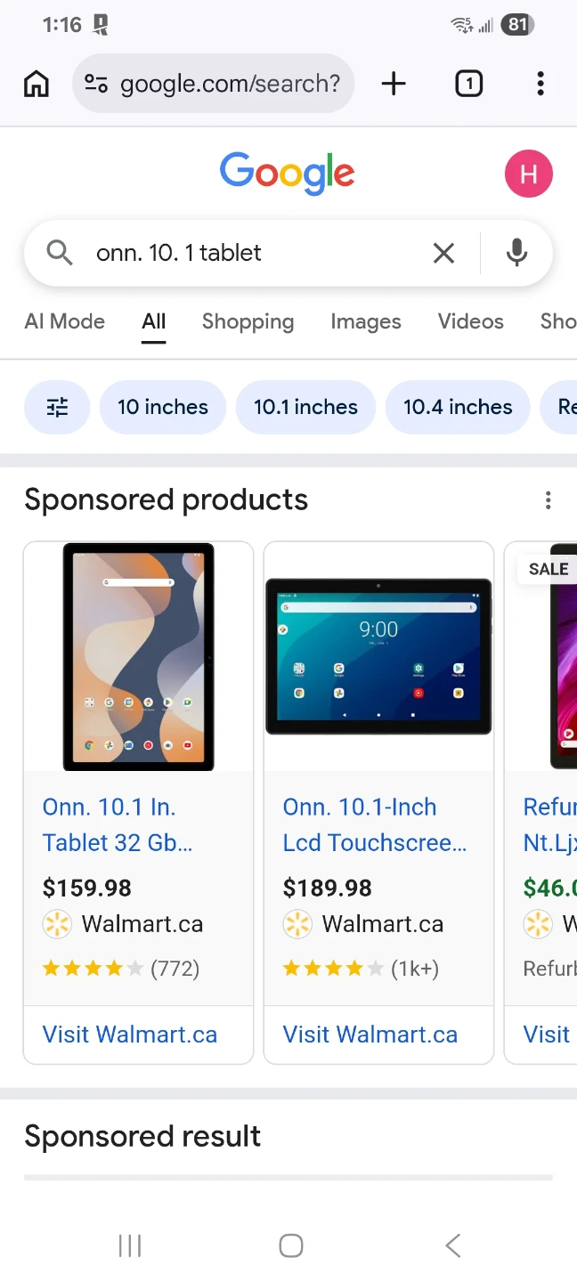 onn. 10.1" Tablet (2024 Model