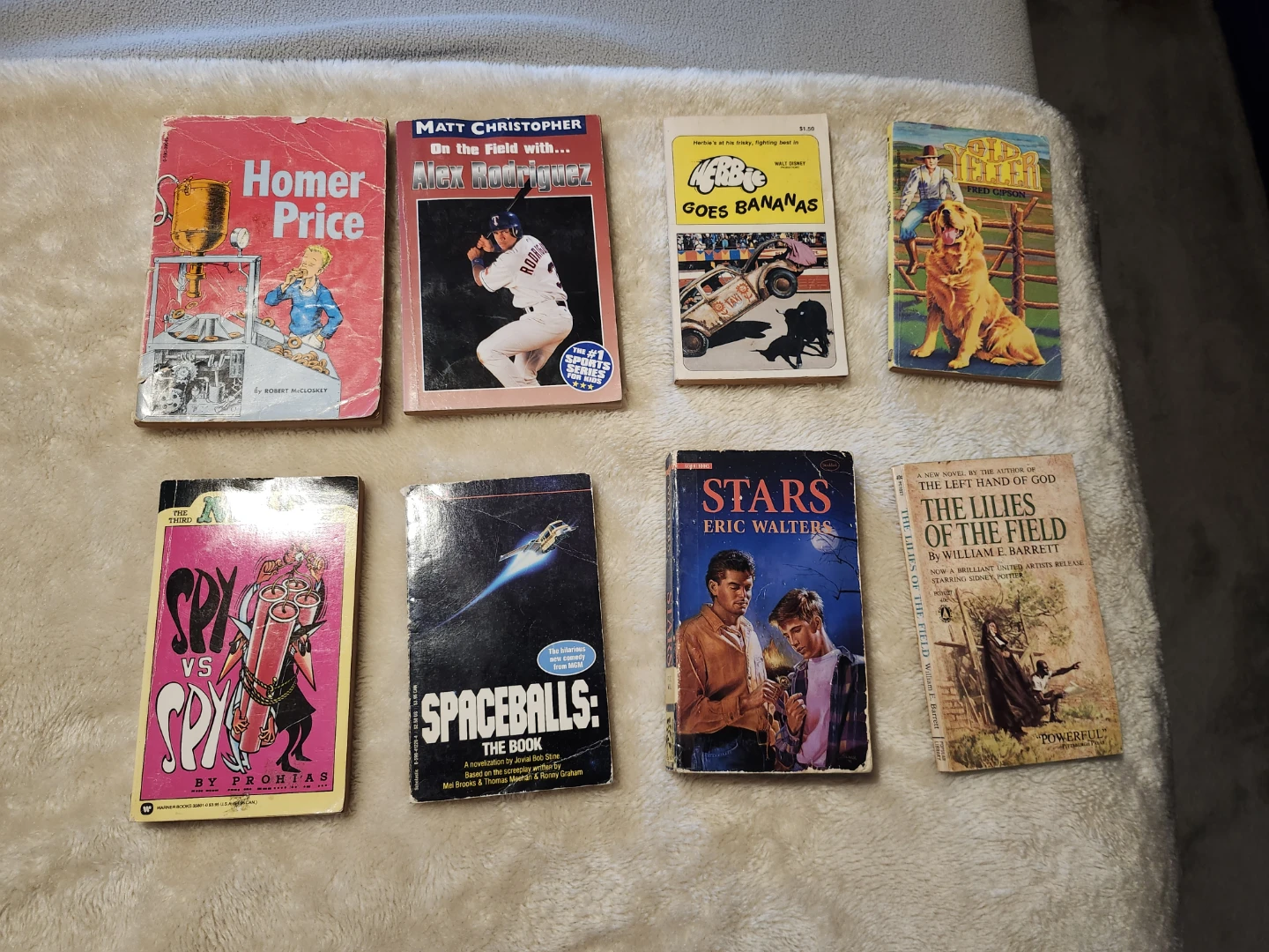 Vintage Lot of 8 Paperback Books
