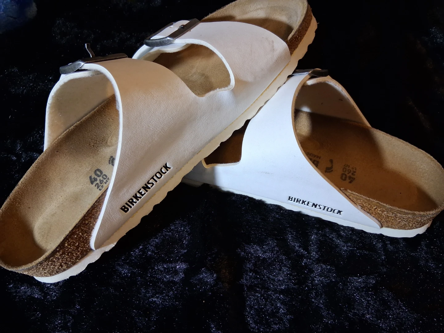 Birkenstock Arizona Sandals White Size 40 - photo 4