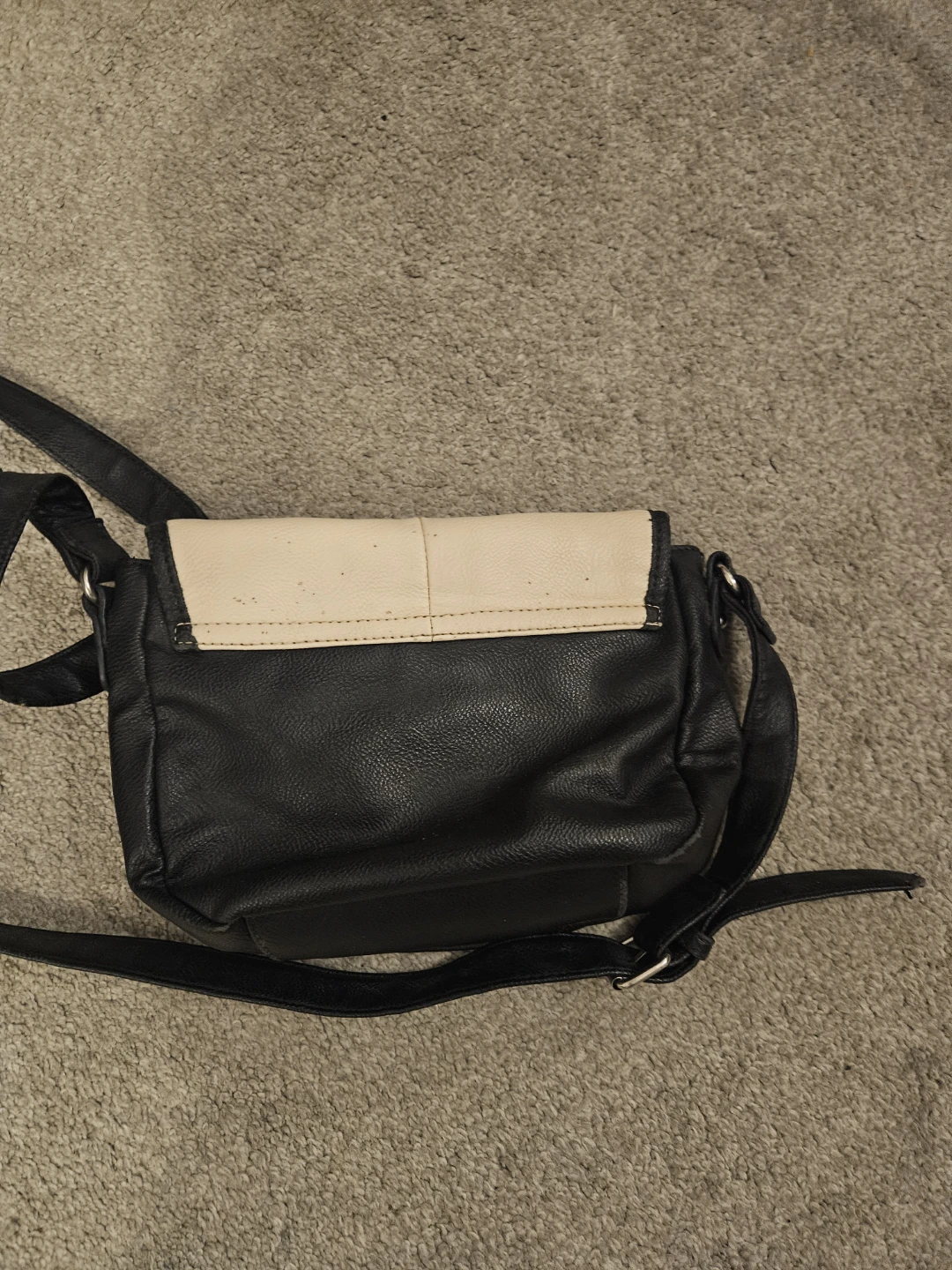 Nine West Black & Tan Faux Leather Crossbody Bag - photo 2
