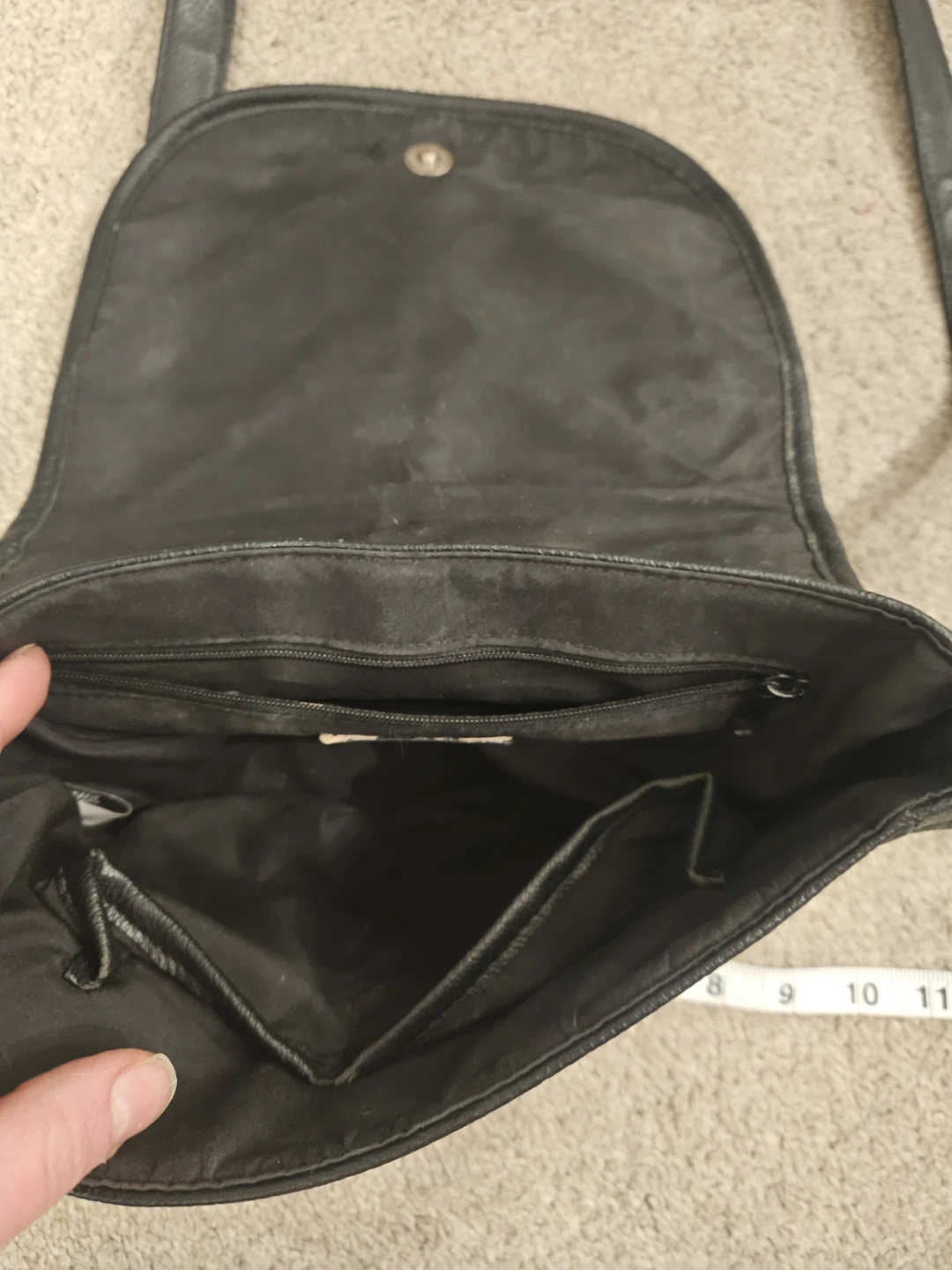 Nine West Black & Tan Faux Leather Crossbody Bag - photo 3