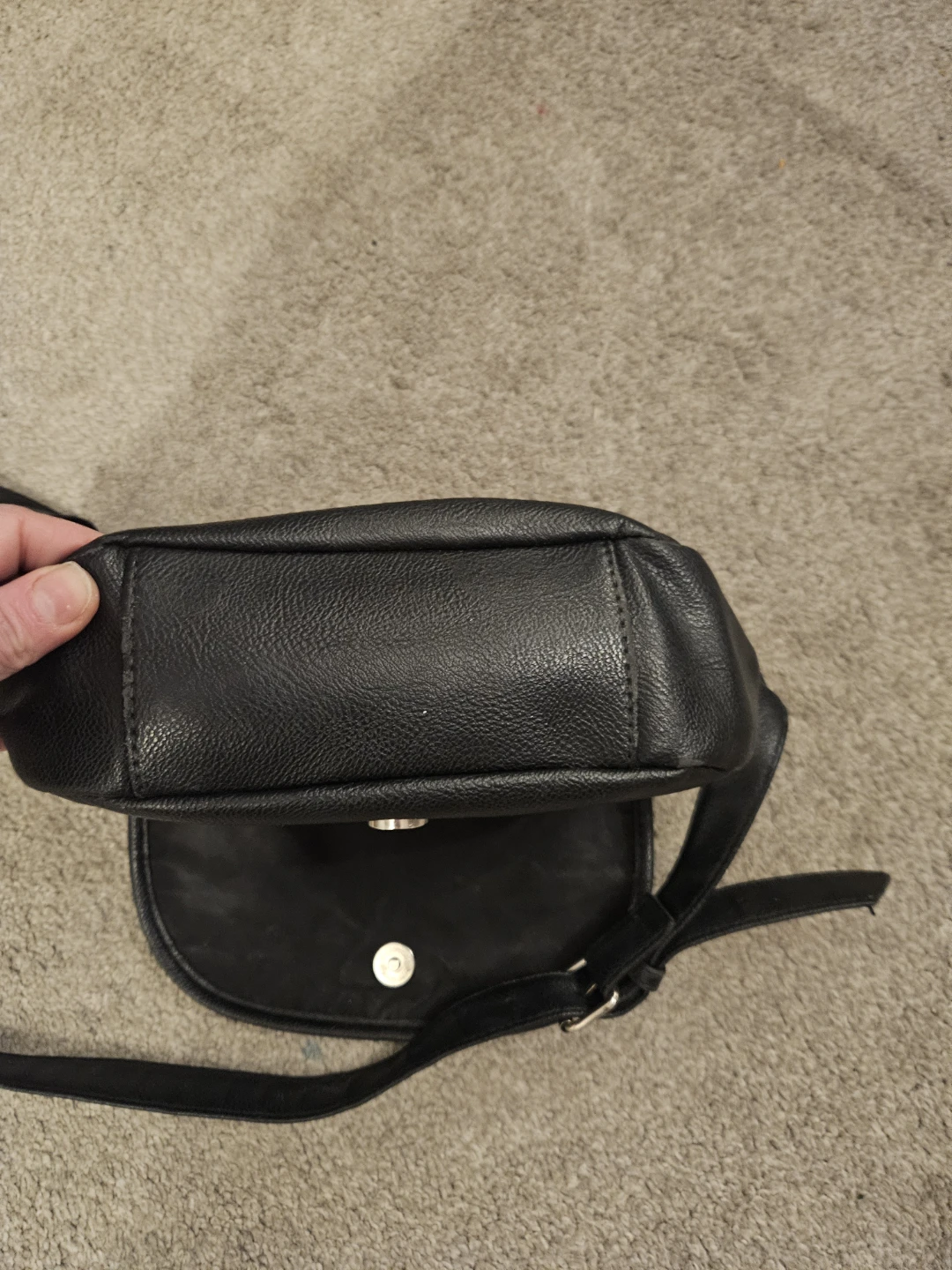 Nine West Black & Tan Faux Leather Crossbody Bag - photo 5